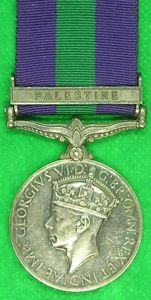 GSM PALESTINE, ROYAL ARMY MEDICAL CORPS