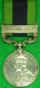 IGS WAZIRISTAN 1921-24, 1st BORDER REGIMENT