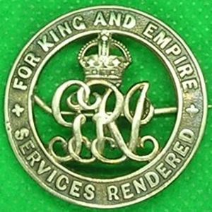 WW1 SILVER WAR BADGE, 18th DURHAM.L.I / DURHAM PALS, DISCHARGED …