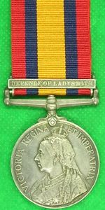 QSA DEFENCE OF LADYSMITH, 2nd KINGS ROYAL RIFLE CORPS, DIED …