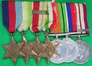 WW2 ROYAL NAVY GROUP WITH SCARCE NGS S.E.ASIA 1945-46