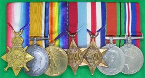 WW1 & WW2 GROUP, OFFICER DERBY YEOMANRY, 18th MANCHESTER REGT, …