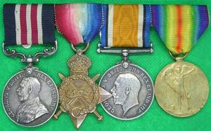 WW1 MILITARY MEDAL (MM) & 1914-15 TRIO, 1/5th LOYAL NORTH …