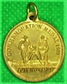 BOER WAR TRIBUTE MEDAL FROM SUNDERLAND, 15th IMPERIAL YEOMANRY & …