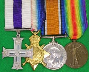 WW1 MILITARY CROSS (MC) & TRIO, 11th ROYAL FUSILIERS, KILLED …