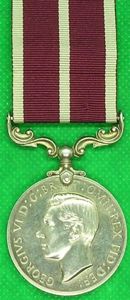 GVIR 2nd TYPE MERITORIOUS SERVICE MEDAL (M.S.M) WORCESTER REGIMENT