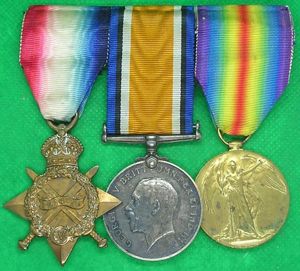 WW1 1914-15 TRIO, 6th NORTHUMBERLAND FUSILIERS OFFICER, FROM MONKSEATON