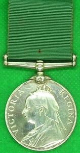 VICTORIAN VOLUNTEER FORCE LONG SERVICE,4th V.B.BLACK WATCH