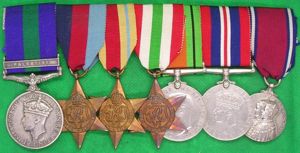 GSM PALESTINE & WW2 GROUP WITH 1935 JUBILEE, LOYAL REGIMENT, …