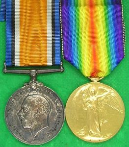 WW1 PAIR, 2/8th LANCASHIRE FUSILIERS, KILLED IN ACTION F&F 21-3-1918, …