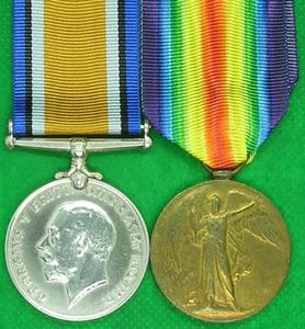 WW1 PAIR, 22nd NORTH'D.FUS, PRISONER OF WAR FIRST DAY OF …