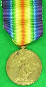 WW1 VICTORY MEDAL, WESTMORELAND & CUMBERLAND YEOMANRY