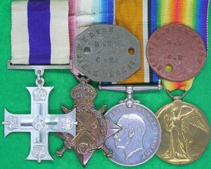 WW1 MILITARY CROSS (MC) & 1914-15 TRIO, ROYAL ENGINEERS OFFICER …