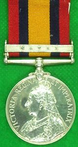 QSA SINGLE BAR NATAL, K.R.R.C, SCARCE TO REGIMENT