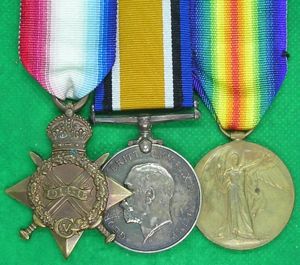 WW1 1914-15 TRIO, 11th ARGYLL & SUTHERLAND HIGHLANDERS, KILLED IN …