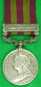 IGS 1895 PUNJAB FRONTIER 1897-98, 2nd ARGYLL & SUTHERLAND HIGHLANDERS