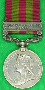 IGS 1895 PUNJAB FRONTIER 1897-98, 2nd ARGYLL & SUTHERLAND HIGHLANDERS