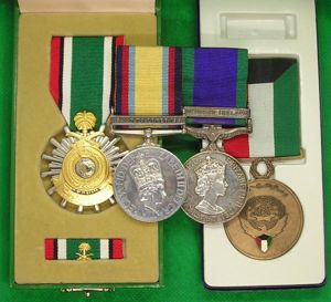 1991 GULF WAR & NORTHERN IRELAND GROUP, ROYAL SIGNALS