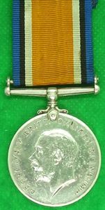 WW1 BRITISH WAR MEDAL,1/5th W.RIDING.REGT, KILLED IN ACTION F&F 15-6-1915, …