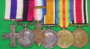 WW1 MC, DCM, 1914 MONS STAR TRIO & GVIR SPECIAL …