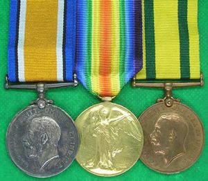 WW1 PAIR & TFWM, ARMY SERVICE CORPS