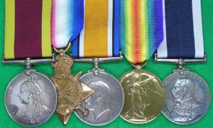 NO BAR CHINA 1900, 1914-15 TRIO & GV RN LS&GC, …