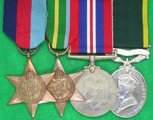 WW2 EFFICIENCY MEDAL GROUP, ROYAL ARTILLERY, JAPANESE PRISONER OF WAR, …
