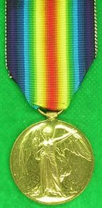WW1 VICTORY MEDAL,OFFICER 2/10th LIVERPOOL REGT / LIVERPOOL SCOTTISH, KILLED …