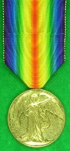 WW1 VICTORY MEDAL, OFFICER 6th CHESHIRE REGIMENT, KILLED IN ACTION …