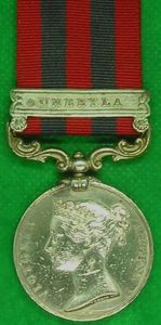 IGS 1854, UMBEYLA, 71st HIGHLANDERS / H.L.I