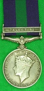 GSM PALESTINE, ROYAL SCOTS FUSILIERS