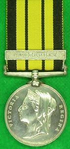 ASHANTEE 1873-74, COOMASSIE, 2nd RIFLE BRIGADE