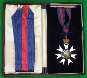 MINT CASED WW1 PERIOD COMPANION OF THE ORDER OF ST …