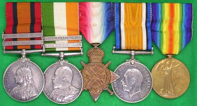 BOER WAR & WW1 GROUP, CAPE GARRISON ARTILLERY, S.A.H.A & E.AFRICAN.LABOUR.CORPS — image 2