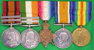 BOER WAR & WW1 GROUP, CAPE GARRISON ARTILLERY, S.A.H.A & …