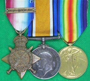 WW1 1914 STAR TRIO, 2nd W.RIDING.REGT, KILLED IN ACTION F&F …