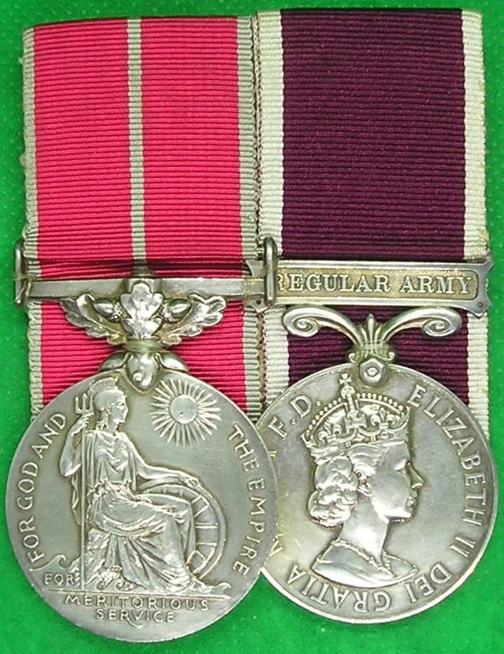 EIIR MILITARY B.E.M & REGULAR ARMY LS&GC, R.E.M.E — image 2