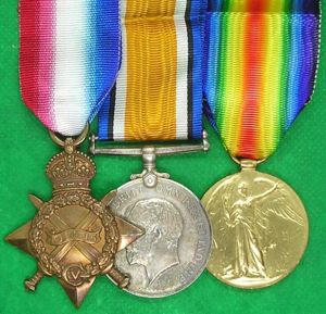 WW1 1914-15 TRIO, 2/6th NORTH STAFFORDSHIRE REGIMENT, K.I.A F&F 29-11-1917, …