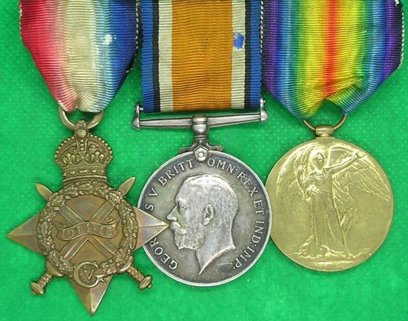 WW1 1914-15 TRIO, FARRIER CPL, ARMY SERVICE CORPS — image 2