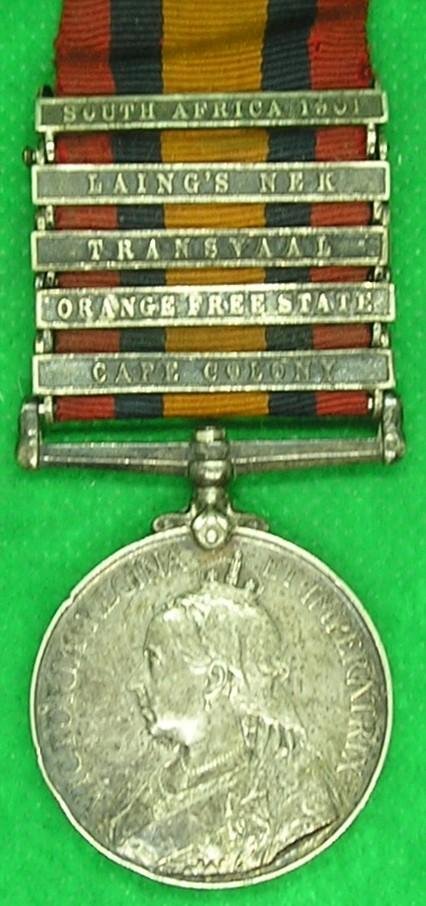 5 BAR QSA, VOLUNTEER COMPANY, LANCASHIRE FUSILIERS — image 2