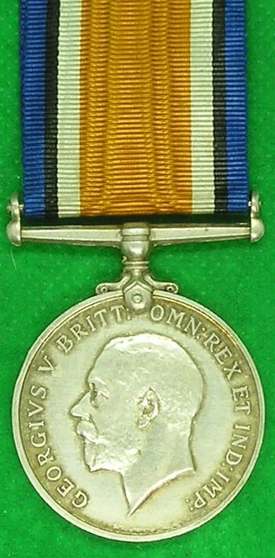 WW1 BRITISH WAR MEDAL, 8th BLACK WATCH OFFICER, KILLED IN ACTION F&F 14-10-1918, ENTITLED TO THE MC FOR SERVICES AT YPRES, FROM DYSTART, FIFE — image 2