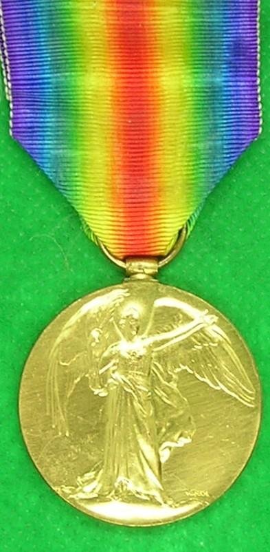 WW1 VICTORY MEDAL, 2-LIEUT, R.F.C, FROM EDINBURGH — image 2