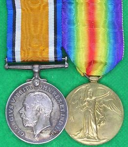 WW1 PAIR, LEINSTER REGIMENT