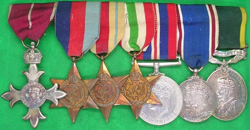 WW2 MILITARY M.B.E GROUP FOR SERVICE IN THE MIDDLE EAST, LONG SERVING ROYAL SIGNALS OFFICER — image 2