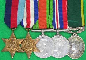 WW2 GROUP WITH MILITIA EFFICIENCY MEDAL, C.S.MJR, ROYAL ENGINEERS FROM …