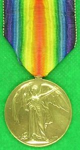 WW1 VICTORY MEDAL, 18th LIVERPOOL REGIMENT, K.I.A F&F 20-10-1916, A …