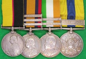 SUDAN & BOER WAR GROUP, 1st NORTH STAFFORDSHIRE REGIMENT