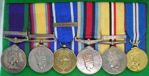 GSM GULF, 1991 GULF, AFGHANISTAN & IRAQ 2003 GROUP, R.F.A