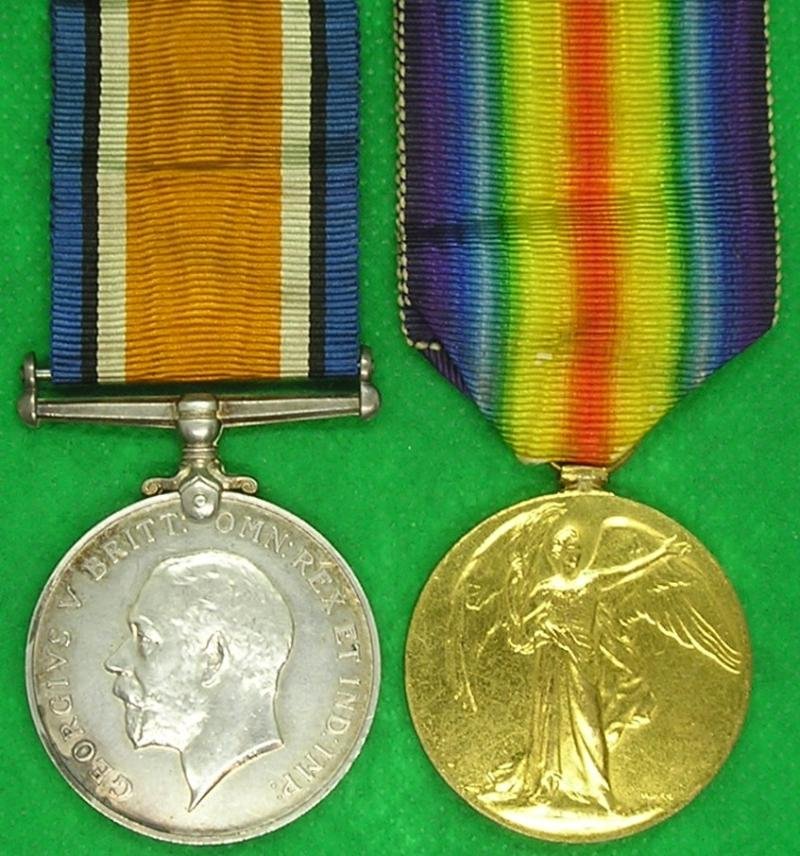 WW1 PAIR, 120th SIEGE BATTERY R.G.A, KILLED IN ACTION F&F 21-3-1918, FIRST DAY OF THE MARCH OFFENSIVE, FROM WATFORD — image 2