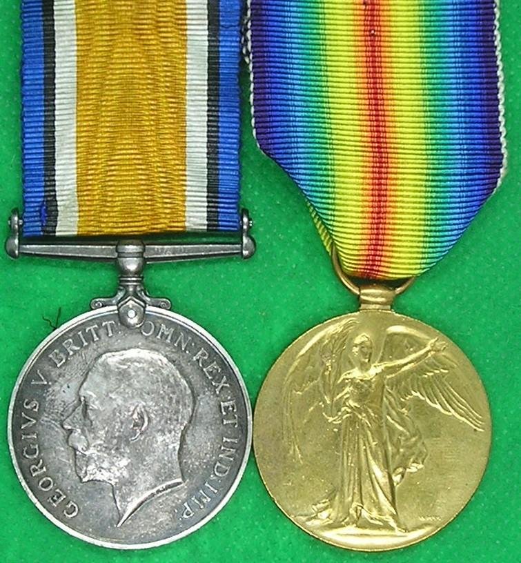 WW1 PAIR, K.O.S.B — image 2